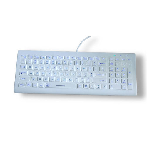 Teclado internacional - P-K66BL-MG - PAC Technology - de silicona / desinfectable / antibacterias
