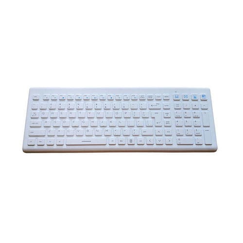 Teclado con teclas digitales - P-WL50 - PAC Technology - de silicona / USB / desinfectable