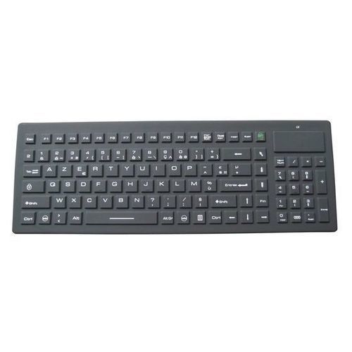 Teclado con teclas digitales - P-WL30 - PAC Technology - con puntero / de caucho de silicona / lavable