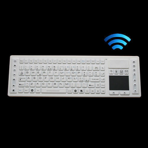 Teclado con alfombrilla táctil - P-WL04TP - PAC Technology - internacional / de caucho de silicona / de silicona