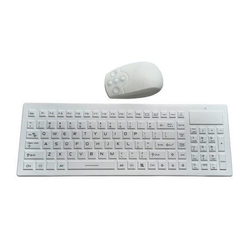 Teclado internacional - P-WL30 - PAC Technology - de caucho de silicona / con ratón / lavable