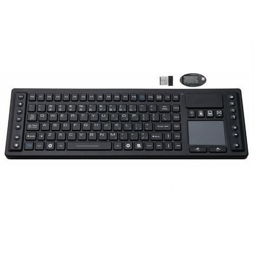 Teclado con alfombrilla táctil - P-WL04TP - PAC Technology - internacional / de caucho de silicona / antibacterias
