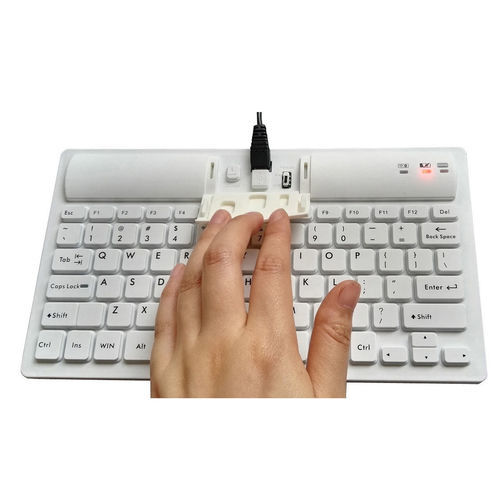 Teclado con alfombrilla táctil - P-M78BT - PAC Technology - internacional / de caucho de silicona / lavable