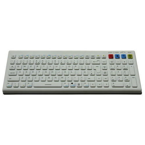 Teclado internacional - P-WL50 - PAC Technology - de caucho de silicona / de silicona / hermético