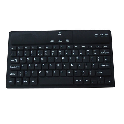 Teclado internacional - P-M78-BT - PAC Technology - de silicona / impermeable / Bluetooth