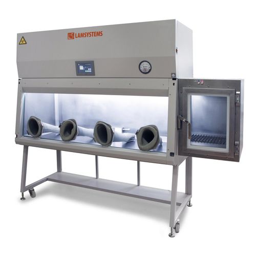 Cabina de seguridad microbiológica clase III - BMB-III-"Laminar-S."-1,8 PROTECT - LAMSYSTEMS - para la investigación / para sala blanca / clase ISO 5
