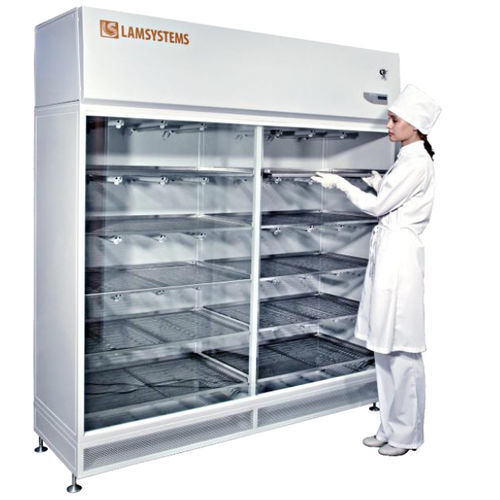 Armario para secado - 1E-D.003-18.0 - LAMSYSTEMS - para material peligroso / para sala blanca / con puerta corredera