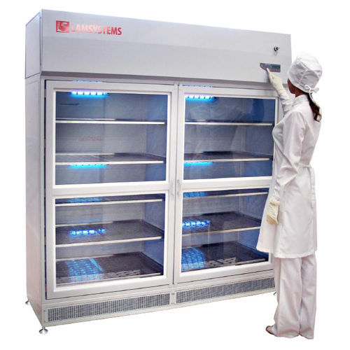 Armario para secado - 1E-D.004 series - LAMSYSTEMS - para material peligroso / para sala blanca / con puerta abatible