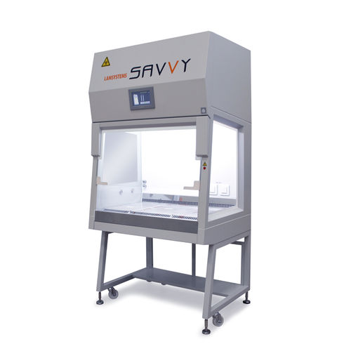 Cabina de seguridad microbiológica clase II - BMB-II-"Laminar-S."-0,9 SAVVY - LAMSYSTEMS - para la investigación / para sala blanca / de contención