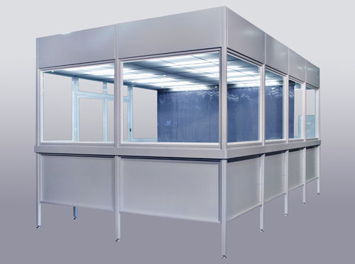 Módulo de flujo laminar para sala blanca - Clean Zone - LAMSYSTEMS - de pie / vertical