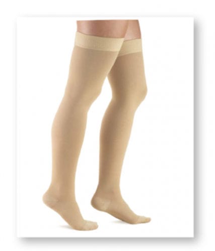Calcetines de compresión para la prevención del tromboembolismo venoso - 1605 - Global Swiss Group - para mujer