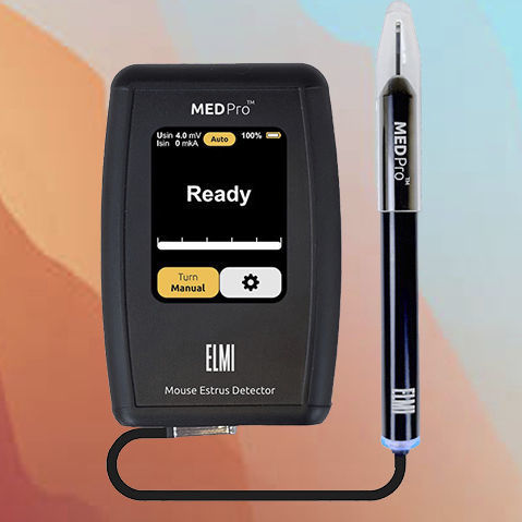 Monitor de paciente para medir el estro - MedPro™ - ELMI - de mano / veterinario / para experimentación con animales