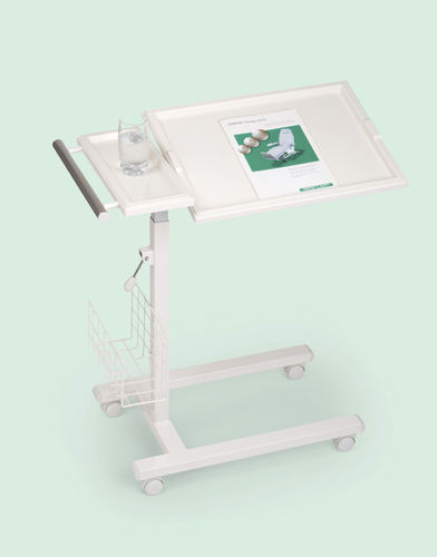 Mesa de cabecera con ruedas - Comfort-T1 - Digiterm Ltd. - con bandeja de cama