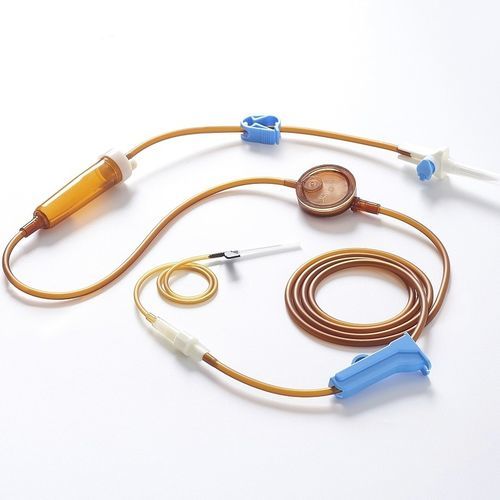 Set de perfusión quimioterapia - Wuhan W.E.O Science & Technology Development - con filtro para prevenir la contaminación de partículas / con protección contra la luz / con componentes sin látex