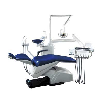 Unidad dental con sillón eléctrico - TK-660B - TENKO MEDICAL SYSTEM CORP - con portainstrumentos / con luz