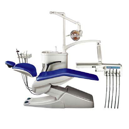 Unidad dental con sillón eléctrico - TK-660J - TENKO MEDICAL SYSTEM CORP - con portainstrumentos / con luz