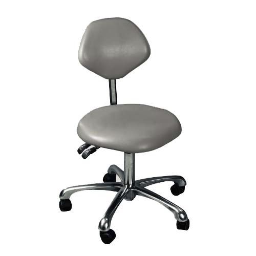 Taburete para odontología - TK-D3621 - TENKO MEDICAL SYSTEM CORP - con respaldo / con ruedas