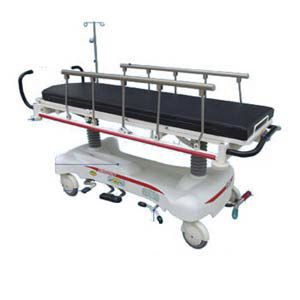 Carro camilla de emergencia - TK-T204B - TENKO MEDICAL SYSTEM CORP - de transporte / hidráulico / de 1 sección