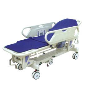 Carro camilla de transporte - TK-T204A - TENKO MEDICAL SYSTEM CORP - hidráulico / de 2 secciones