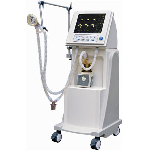 Ventilador para cuidados intensivos - TK-7430SP - TENKO MEDICAL SYSTEM CORP - electrónico / CPAP / con ruedas