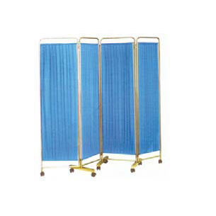 Biombo médico con ruedas - TK-1852 - TENKO MEDICAL SYSTEM CORP - 4 paneles