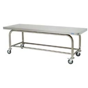 Mesa de lavado de cadáveres - TK-MWT - TENKO MEDICAL SYSTEM CORP - rectangular / con ruedas