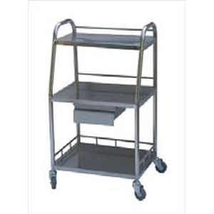 Carro para cuidados - TK-1767 - TENKO MEDICAL SYSTEM CORP - de acero inoxidable / con cajón