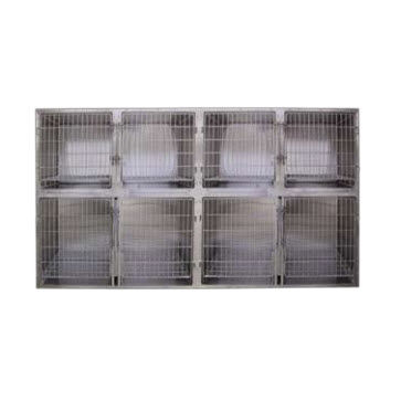 Jaula veterinaria de aislamiento - MV-01 - TENKO MEDICAL SYSTEM CORP - modular / de acero inoxidable