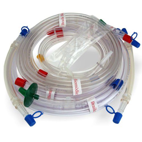 Tubo de cardioplegia - Braile Biomedica - de circulación extracorpórea