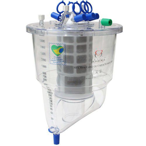 Depósito venoso de cardiotomía para adultos - 2000 - Braile Biomedica