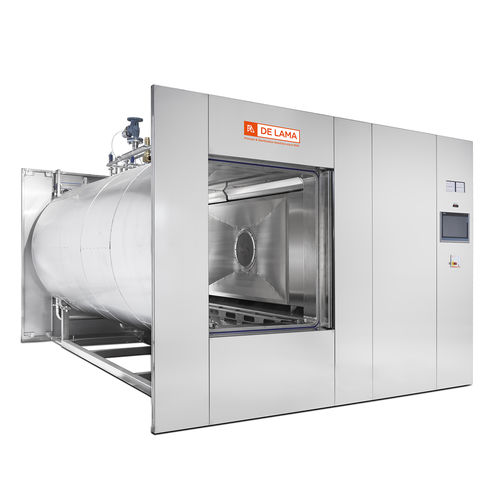 Autoclave para la industria farmacéutica - DLTI/A - De Lama - de vapor saturado / horizontal / de pie