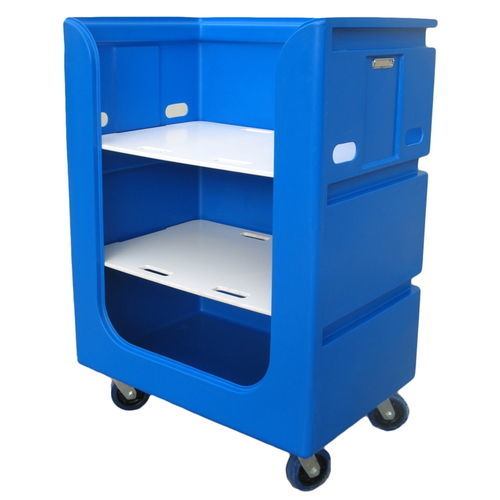 Carro médico - TLET5 - Rotoplas - para transporte / 3 estantes