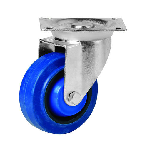 Rueda para carro médico - Nylon Swivel - Rotoplas - de caucho