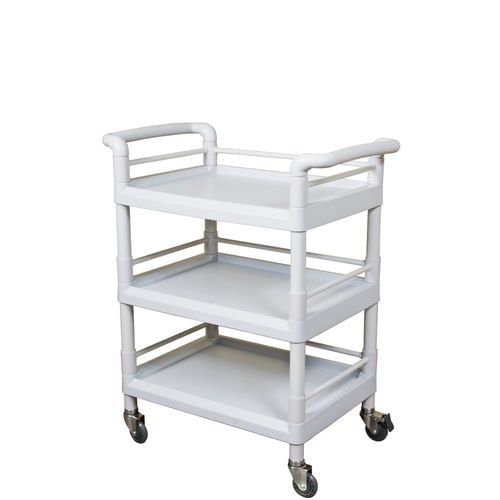 Carro médico - DURO 1 - Egerton - de medicamentos / para transporte / 3 estantes