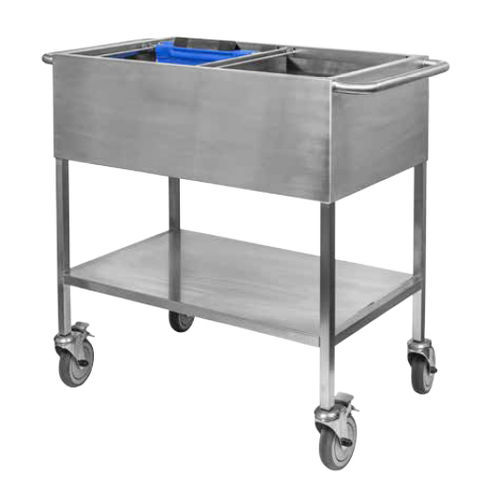 Carro médico - JT0082 - Juvo Solutions - para historiales médicos / para transporte / de almacenamiento