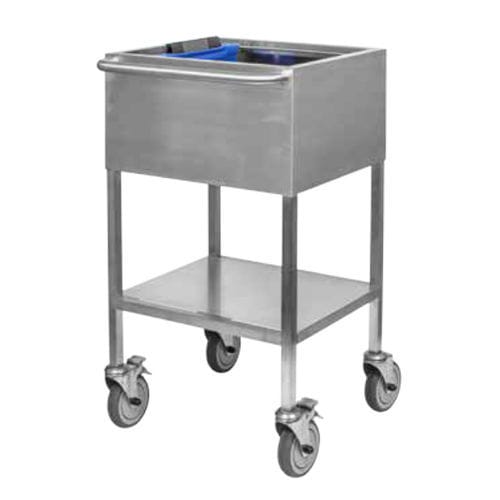 Carro médico - JT0039 - Juvo Solutions - para historiales médicos / para transporte / de almacenamiento