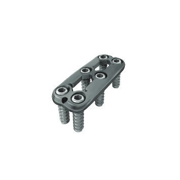Placa de artrodesis cervical - ACDF - NuVasive - metálica / 2 niveles