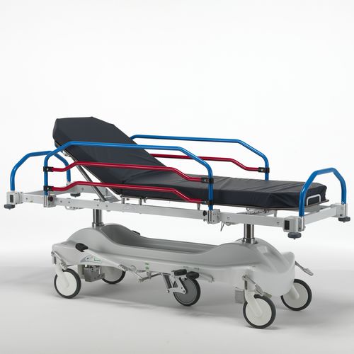 Carro camilla de emergencia - MX1/MX2 - Adjustable/fixed height transport stretchers - Missaglia Spa - de transporte / hidráulico / de altura variable