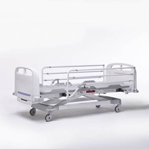 Cama de hospital - Missaglia Spa - manual / de altura regulable / con ruedas