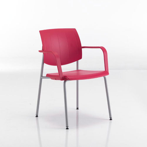Silla para sala de espera - 061CP07, 061CP04 - Missaglia Spa - con reposabrazos