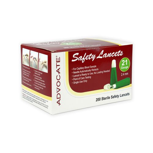 Lanceta estériles - 894046001899 - Pharma Supply - de seguridad