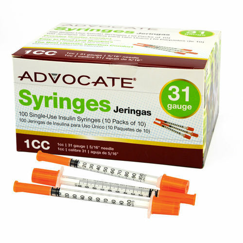 Jeringa de insulina - DENT & DING - Pharma Supply