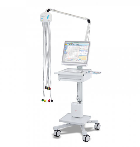 Electrocardiógrafo para diagnóstico en reposo - AMEDTEC Medizintechnik - 12 canales / para PC