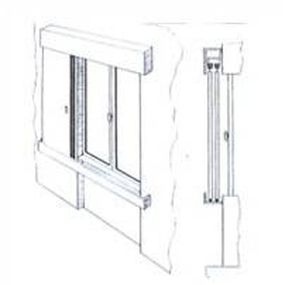 Ventana de protección radiológica - EO - BETA AntiX - fija / de corredera