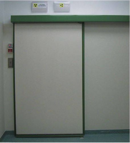 Puerta para radioterapia - UP series - BETA AntiX - corredera / de aluminio