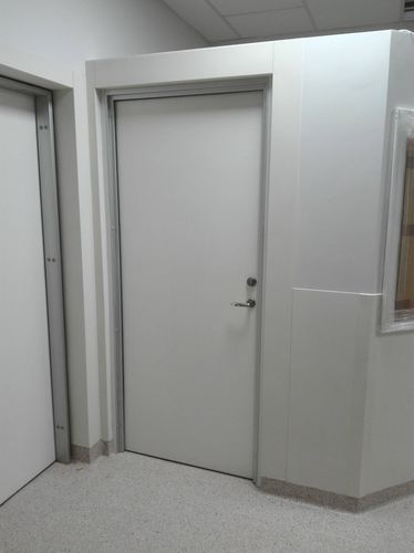Puerta de protección radiológica - UJ series - BETA AntiX - de hospital / corredera / abatible