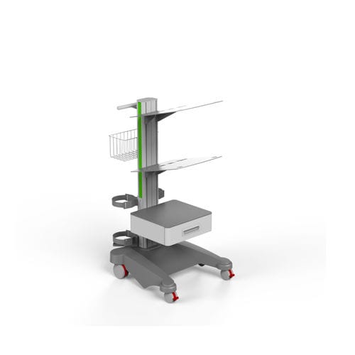 Carro para dispositivos médicos - WOK - Weiko - para transporte / para cuidados / de aluminio