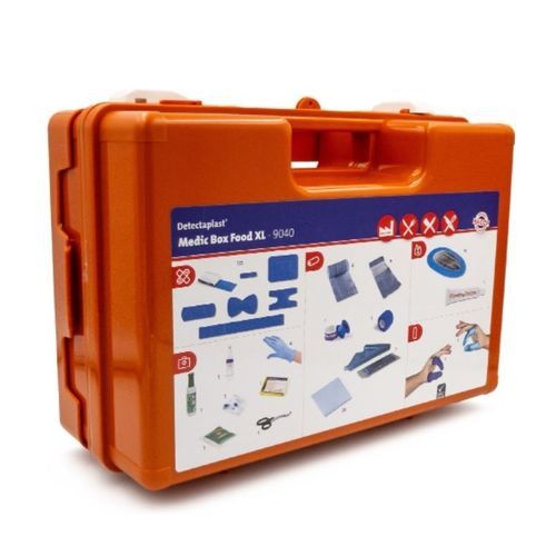 Kit médico de primeros auxilios - Medic Box Food XL - Detectaplast - de emergencia