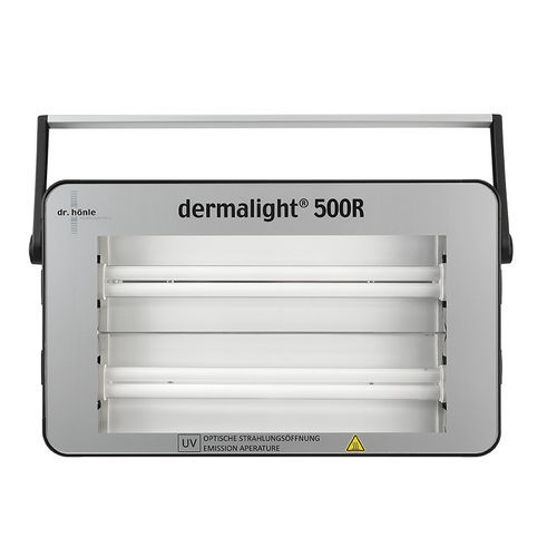 Lámpara de fototerapia dermatológica - dermalight®500R-0 - Dr. Hönle Medizintechnik - de mesa / UV-B