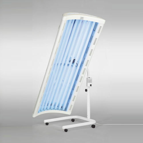 Lámpara de fototerapia estética - dermalight® 1000 - Dr. Hönle Medizintechnik - con ruedas / UV-B